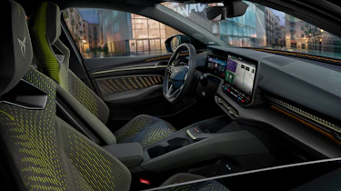 Cupra Raval Manganese interior