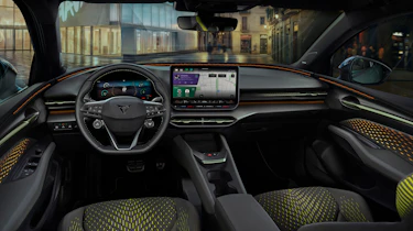 Cupra Raval Manganese cabin