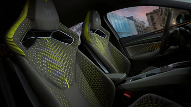 Cupra Raval Manganese seats