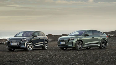 Audi Q4 e-tron facelift - front range