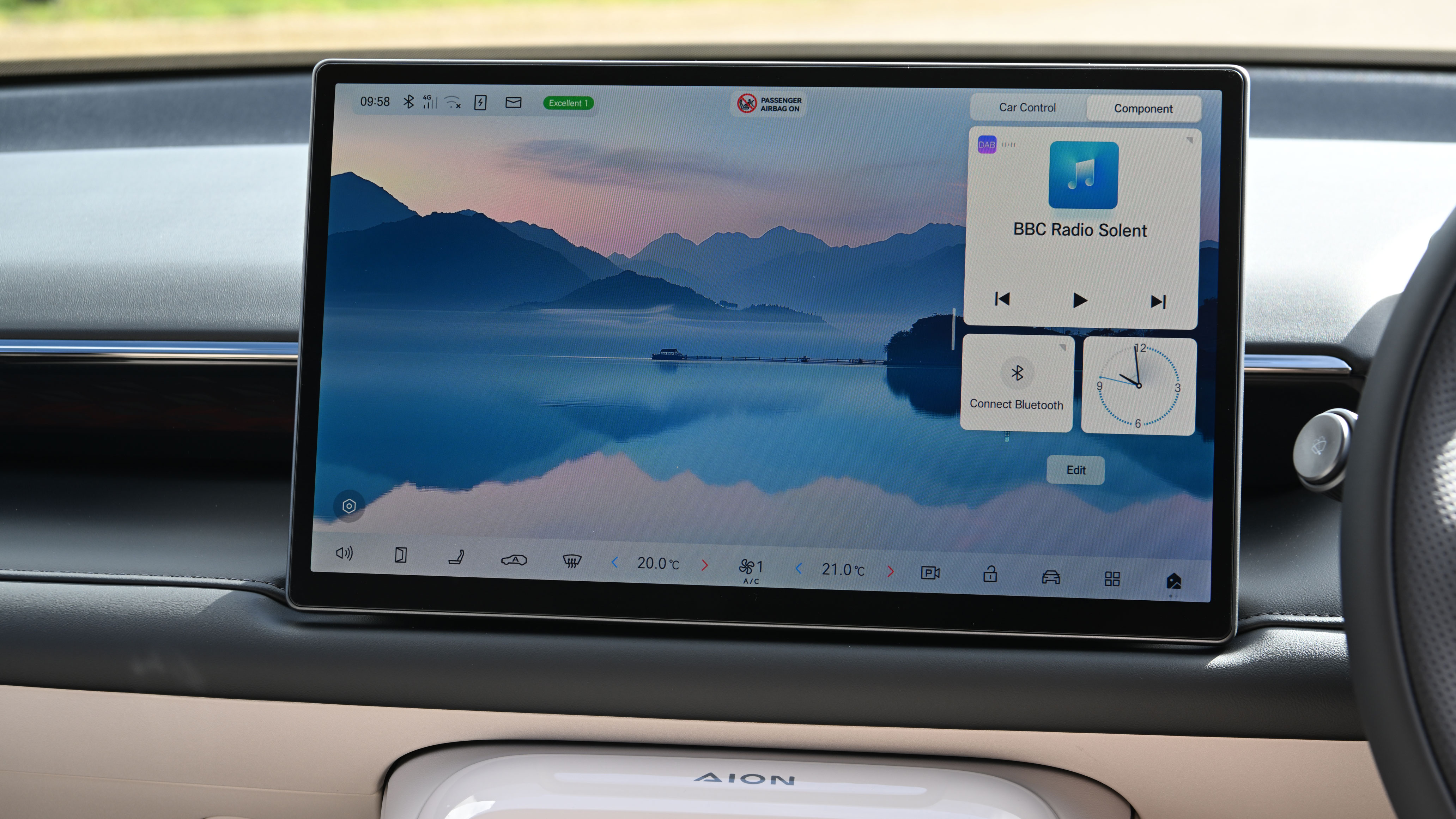 Aion V - infotainment