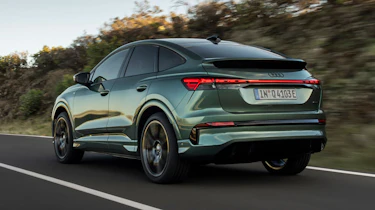 Audi Q4 Sportback e-tron facelift - rear action