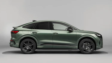 Audi Q4 Sportback e-tron facelift - side