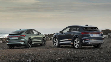 Audi Q4 e-tron facelift - rear range