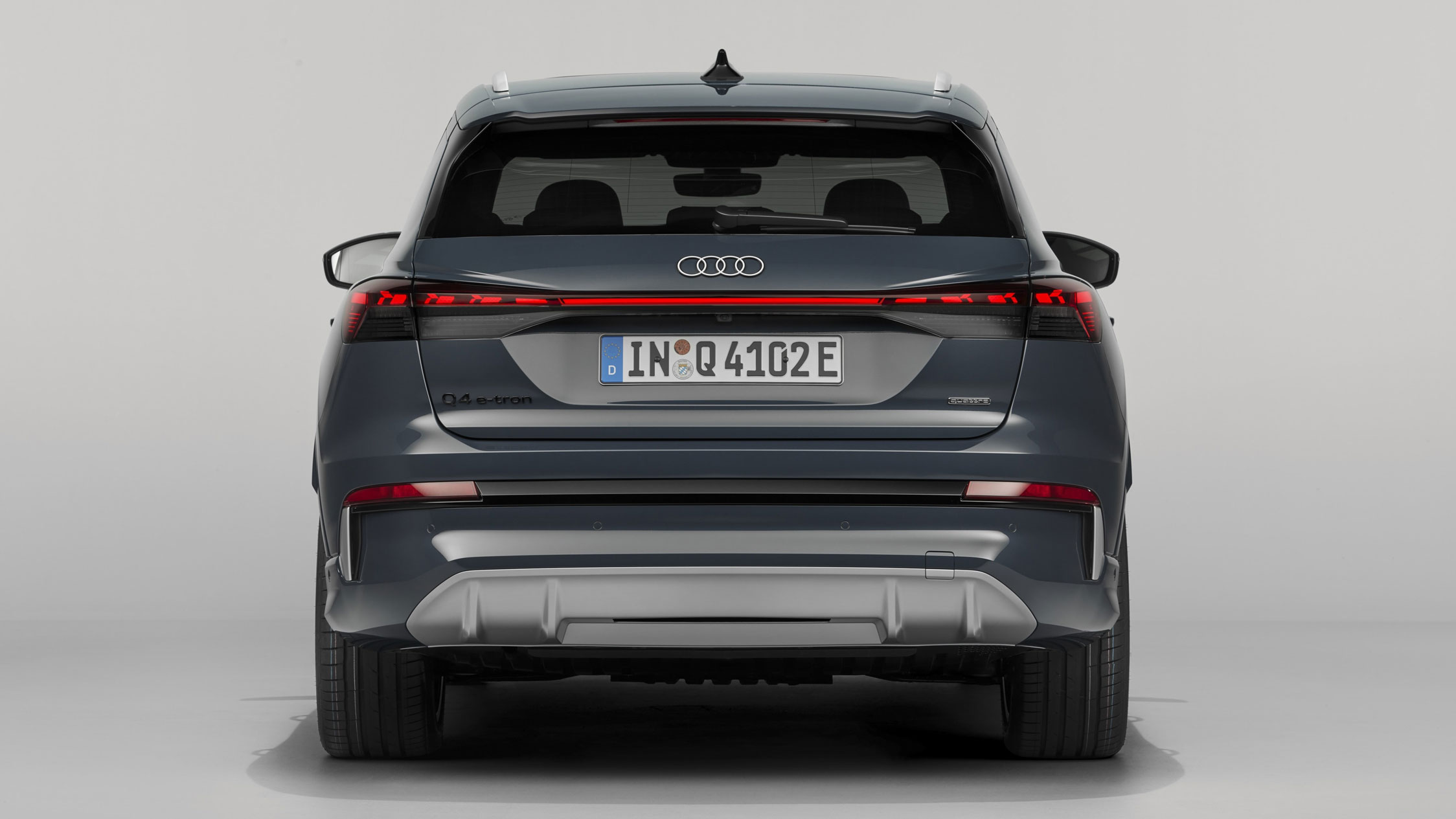 Audi Q4 e-tron facelift - full rear
