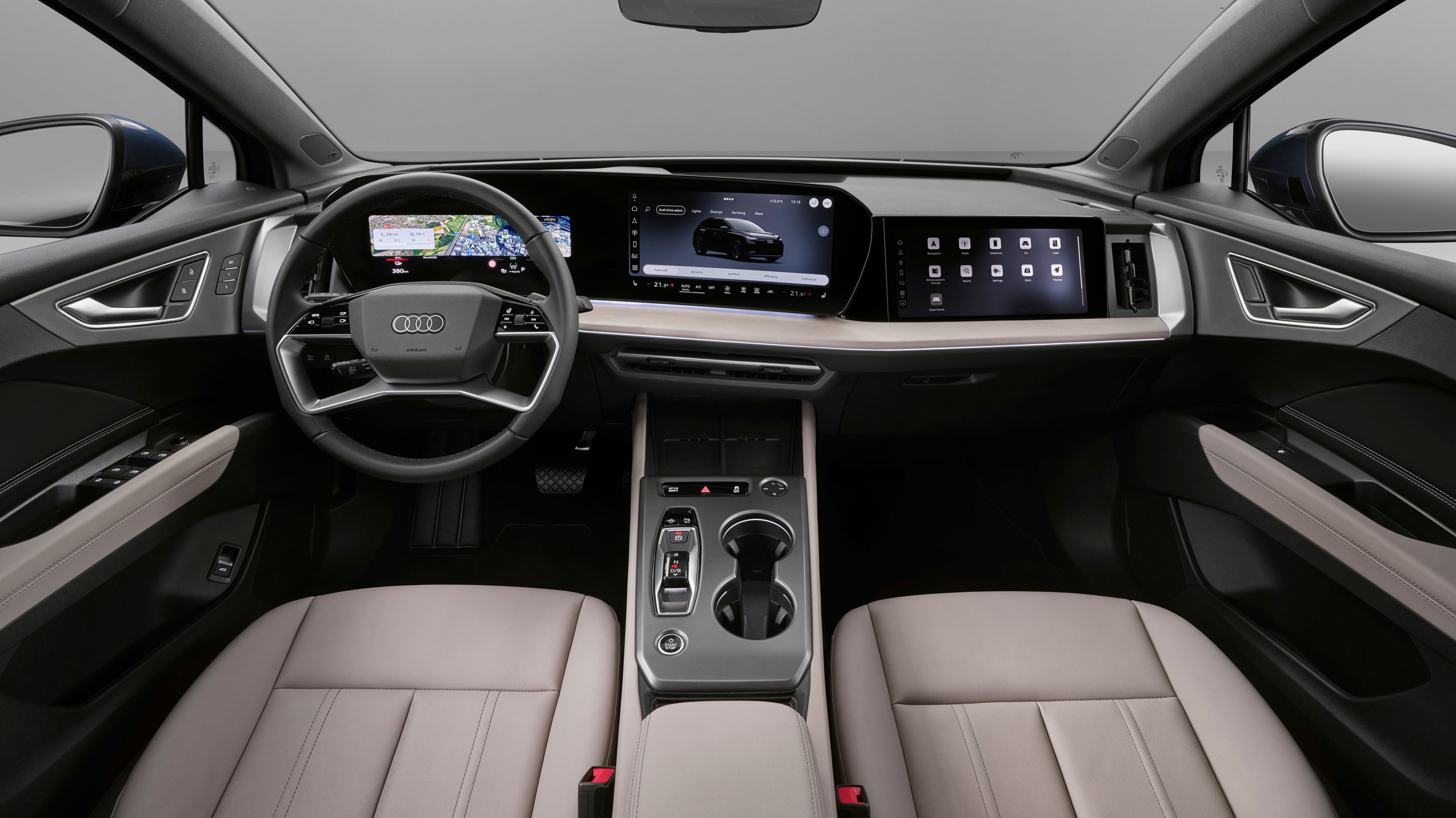 Audi Q4 e-tron facelift - dash