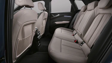 Audi Q4 e-tron facelift - rear seats