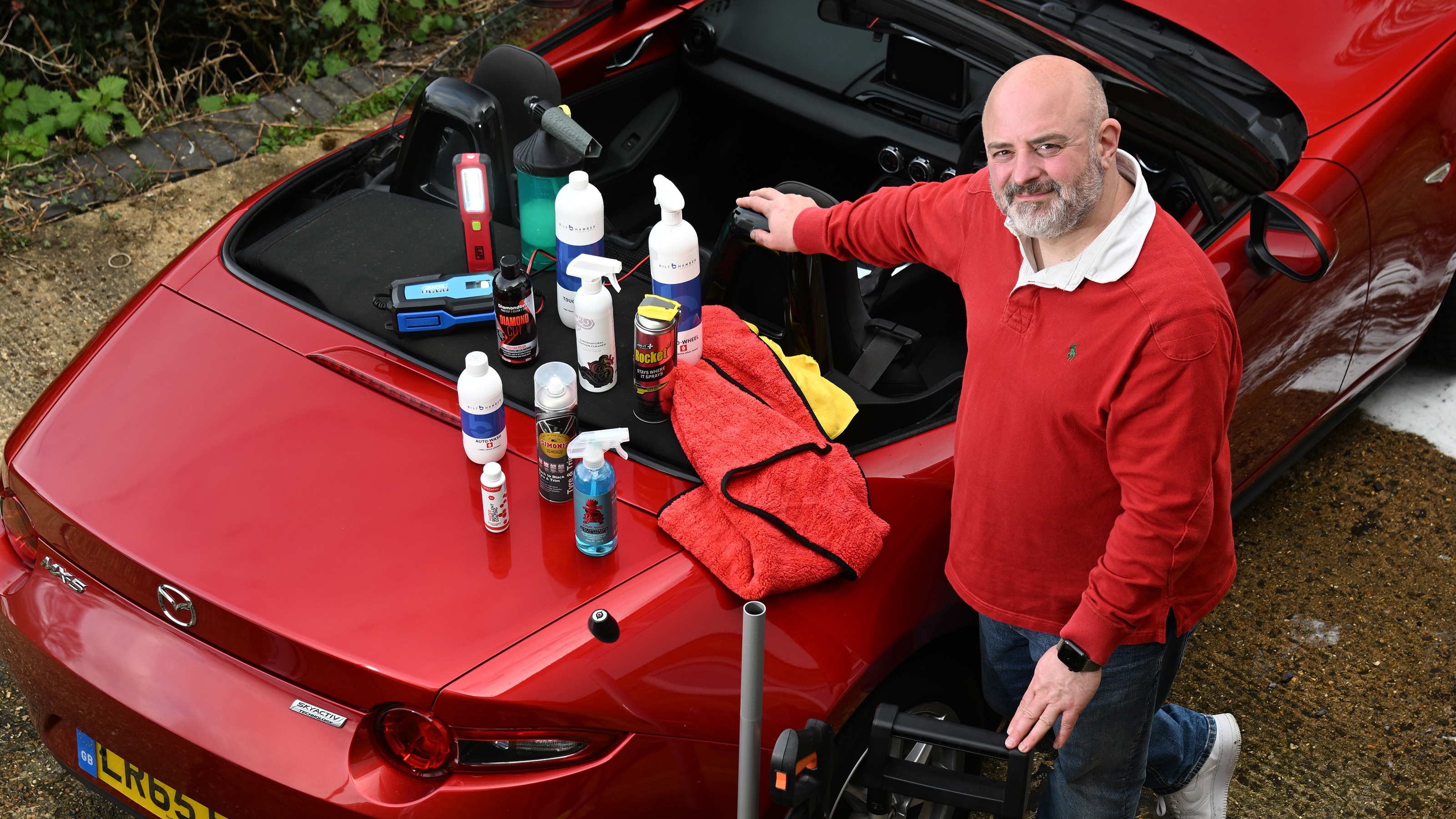 Auto Express Product Awards 2026 - products editor Tom Barnard stood next to all winning products