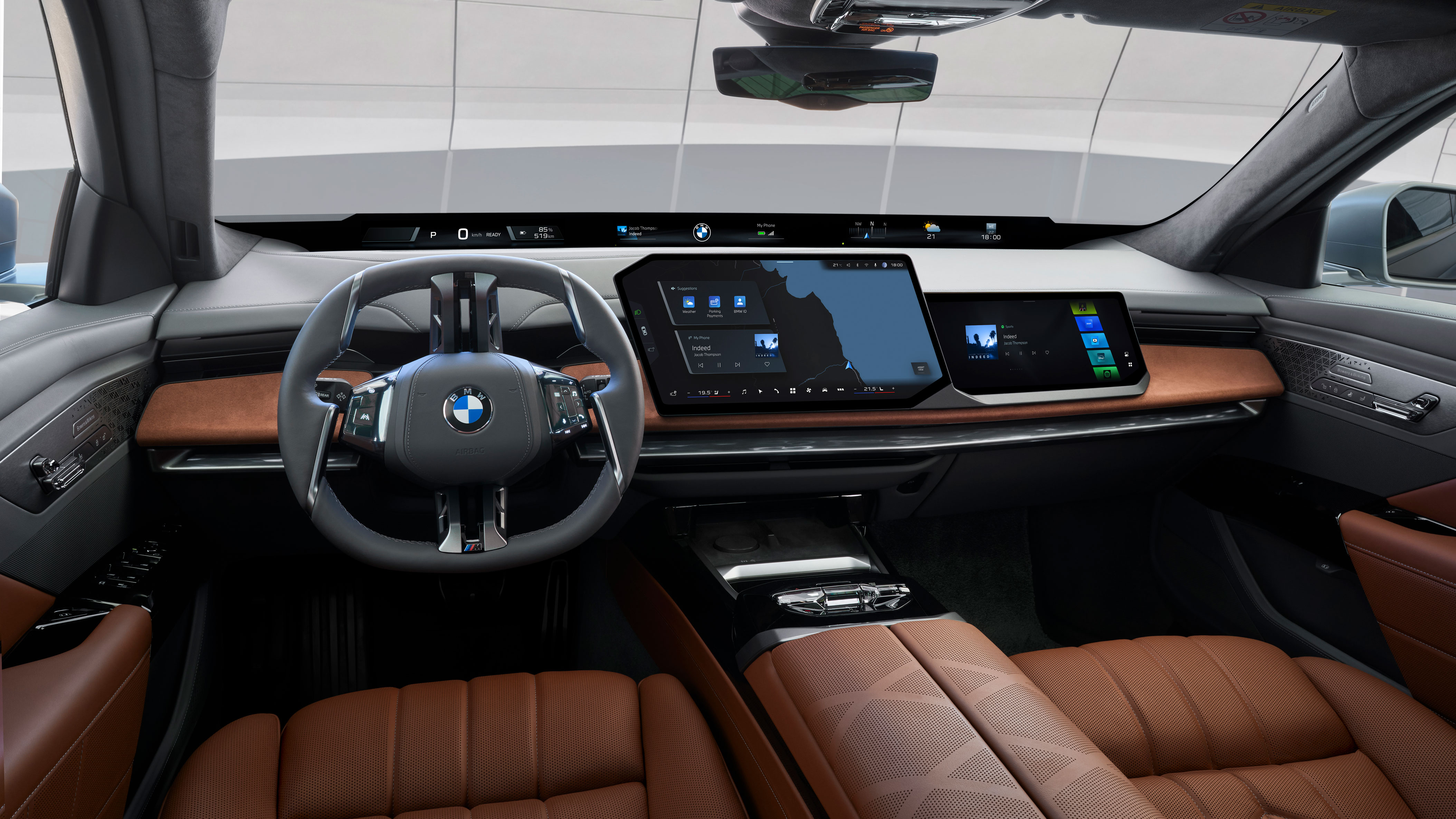 BMW i7 - dash