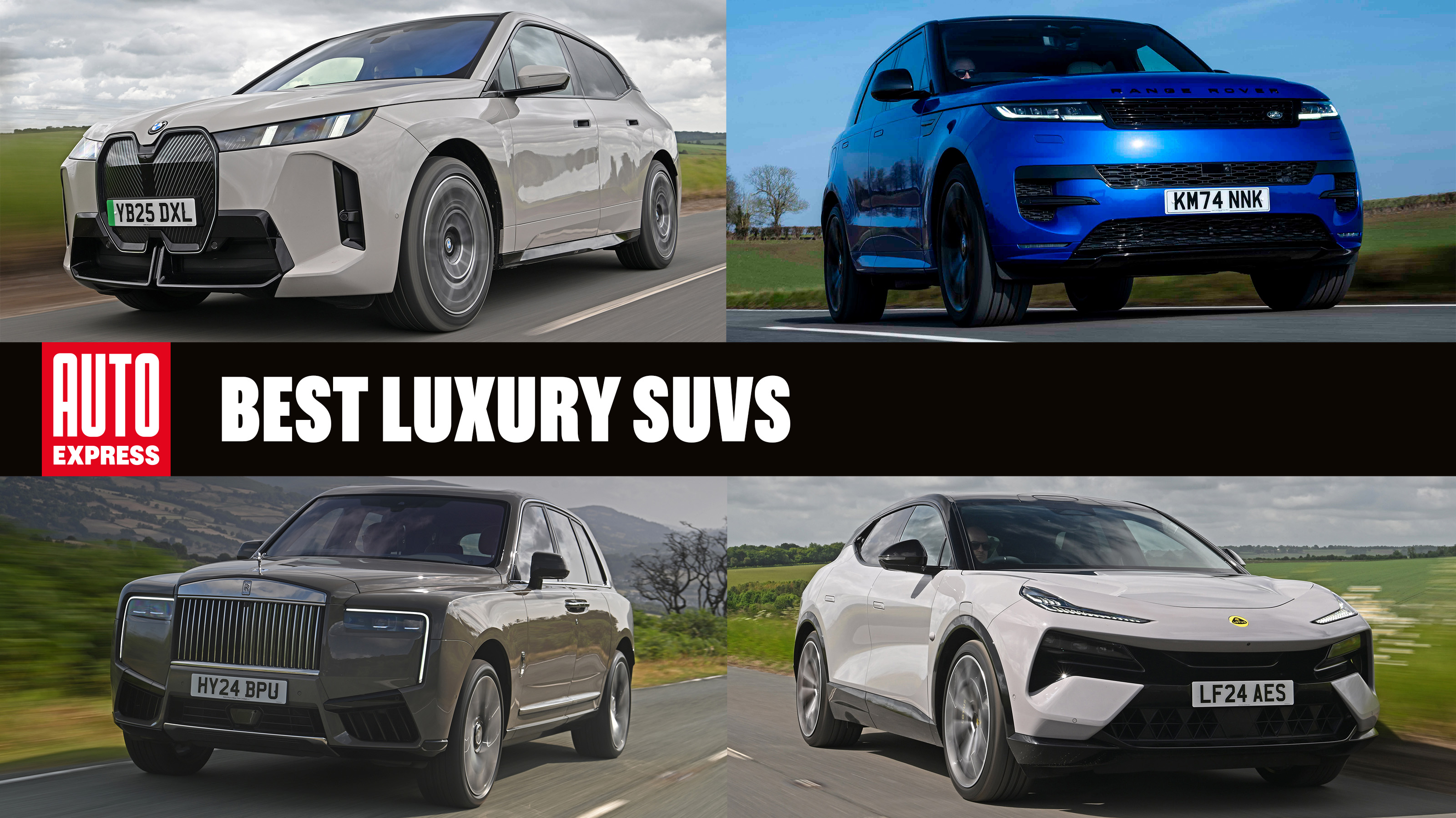 Best luxury SUVs - header image