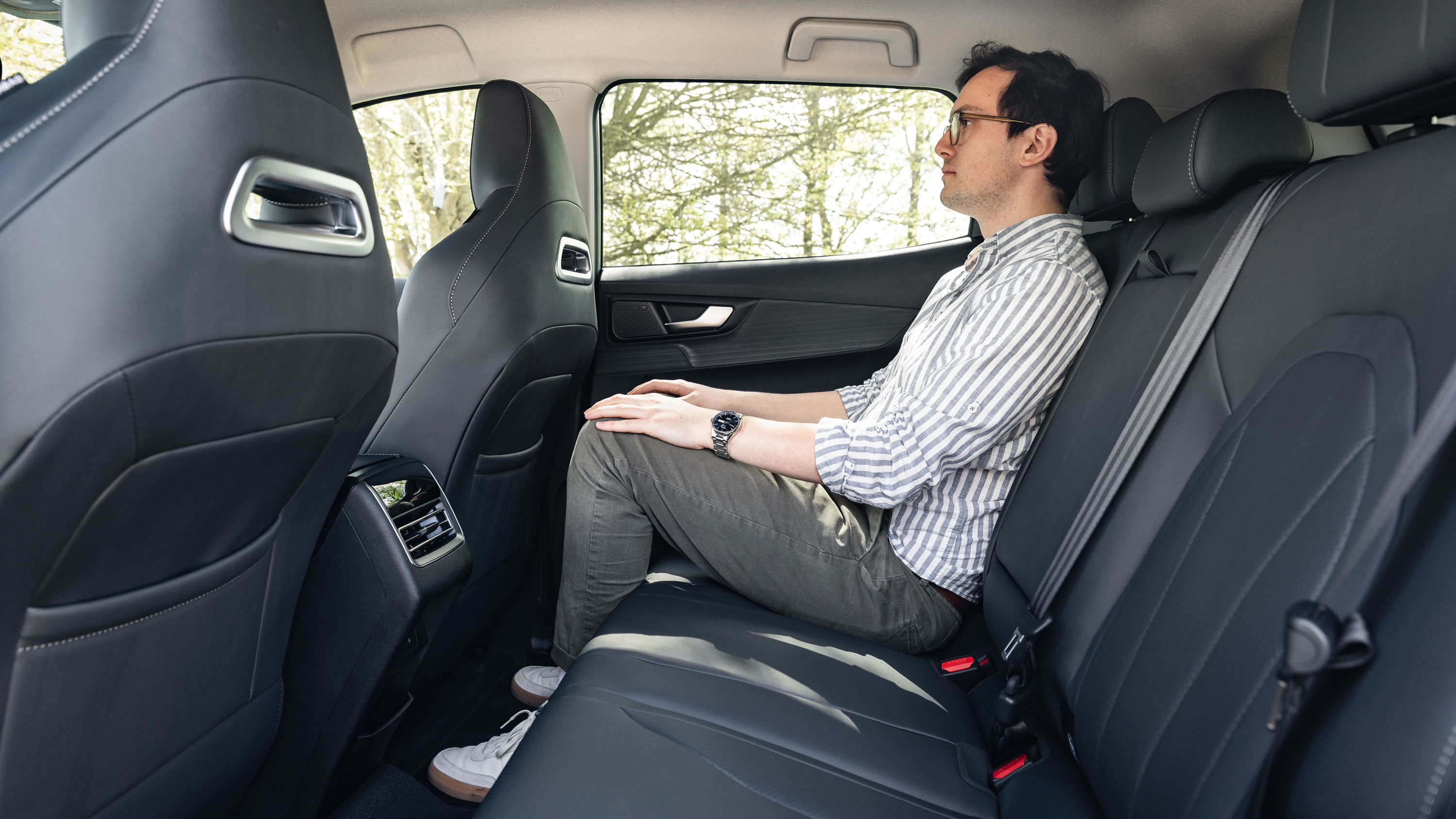 Tom Jervis sat in the Chery Tiggo 4