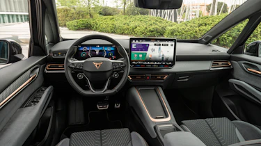 Cupra Born facelift - front interior