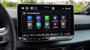 Cupra Born facelift - infotainment screen