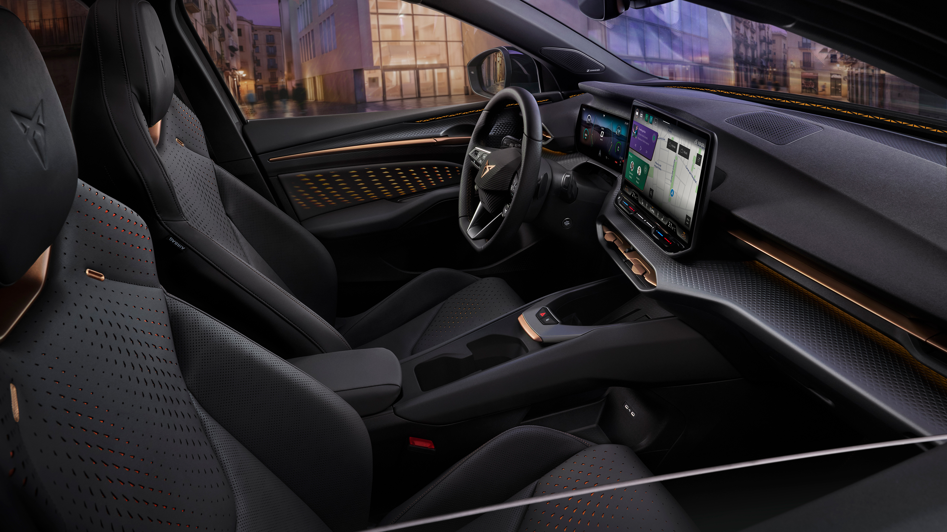 Cupra Raval interior