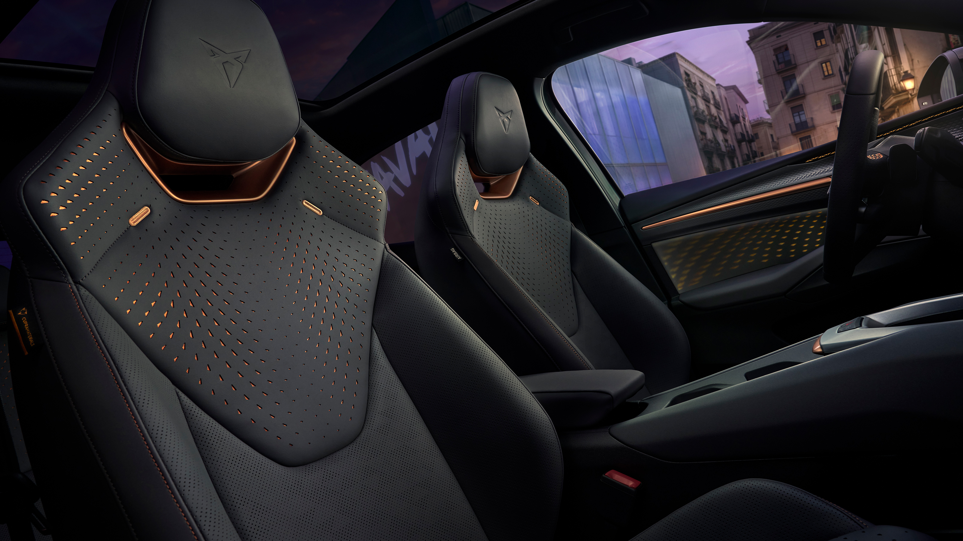 Cupra Raval seats