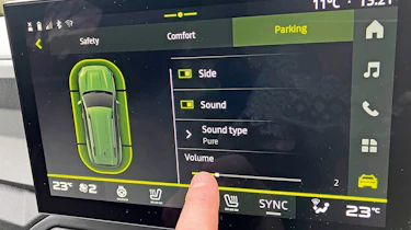 Dacia Bigster Journey hybrid 155 - sensor noise