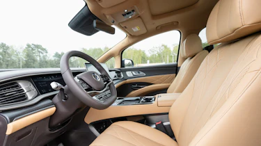 New Denza D9 - front interior