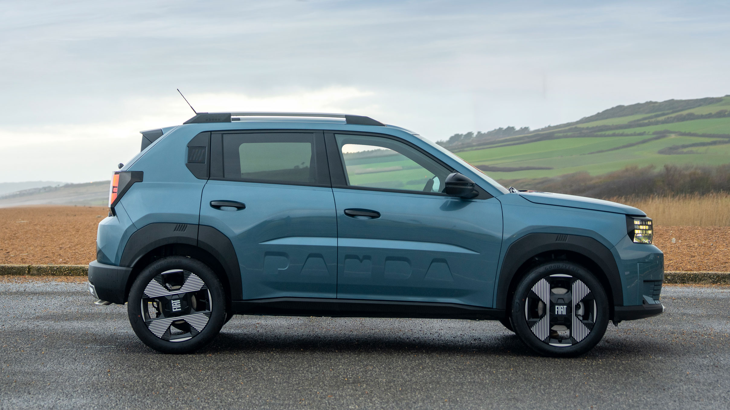 Fiat Grande Panda Hybrid UK - side static
