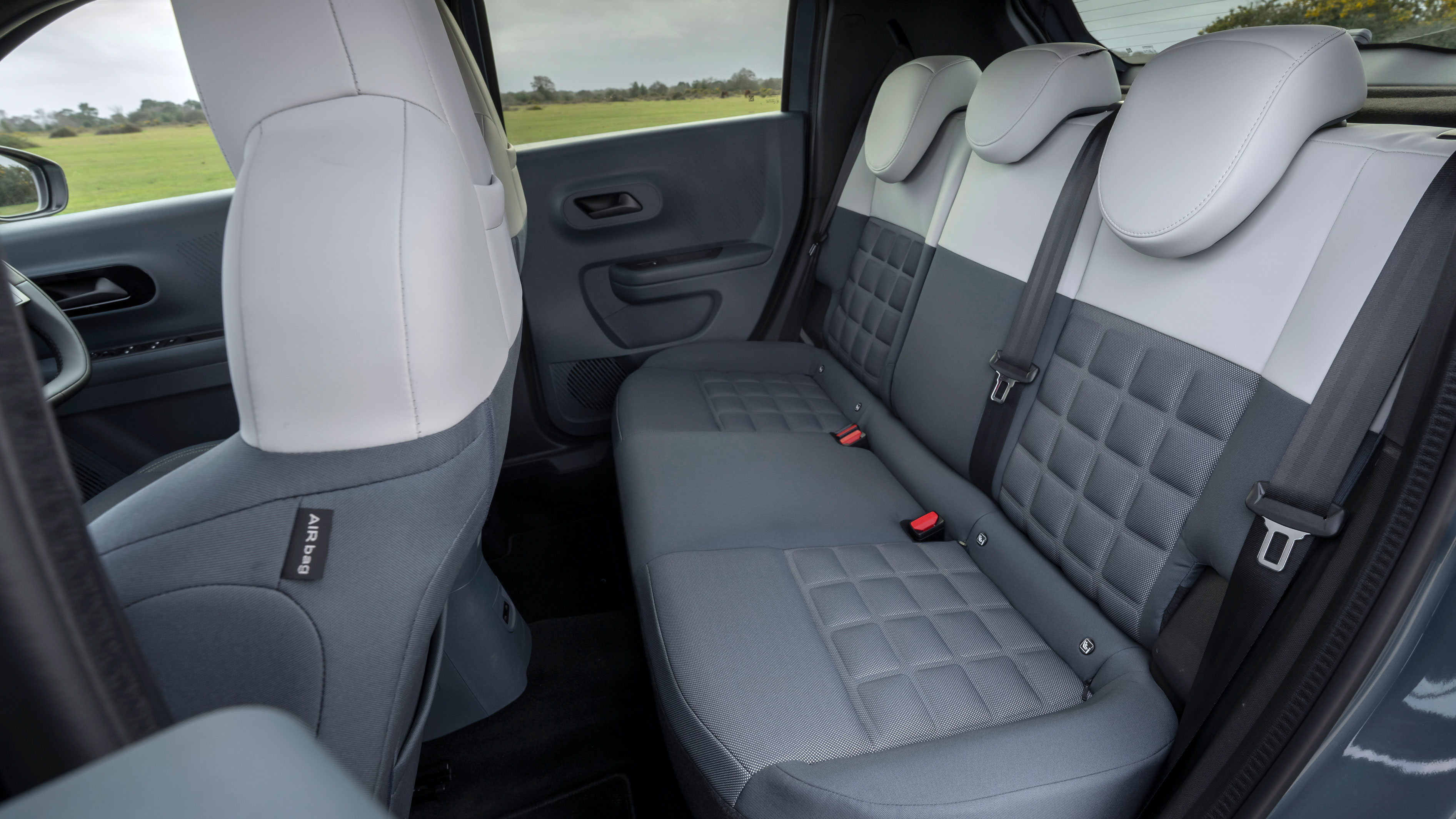 Fiat Grande Panda Hybrid UK - rear seats