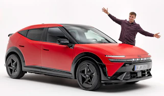 Alastair Crooks with the Hyundai Ioniq 3