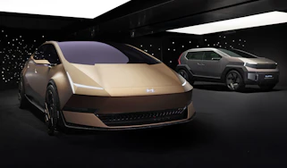 Hyundai Ioniq Earth and Venus concepts - both together