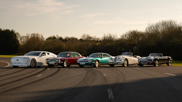 Jaguar cars which helped build the GT - line up of older Jaguar models