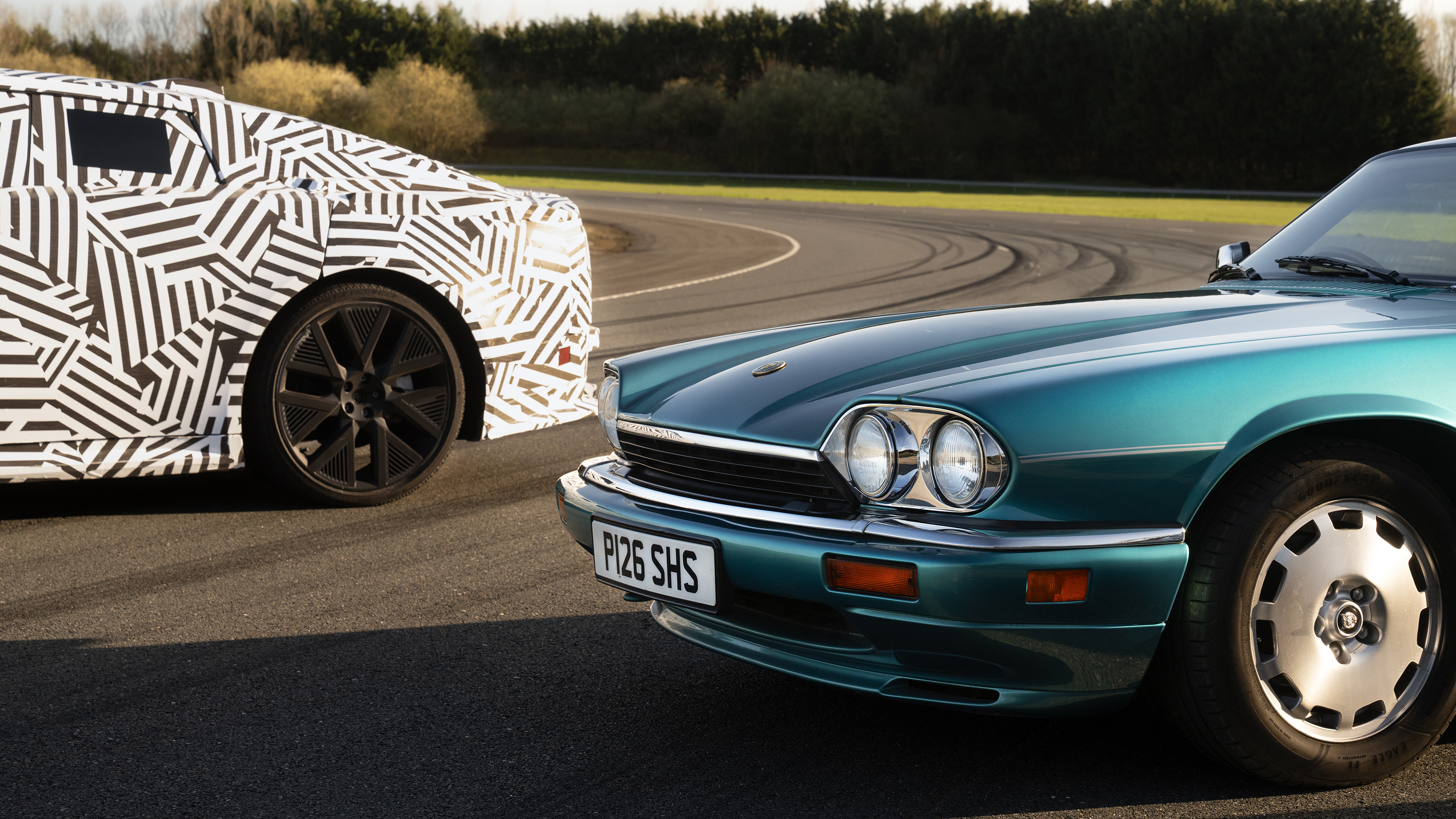 Jaguar cars which helped build the GT - front of Jaguar XJS