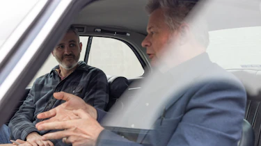 Jaguar cars which helped build the GT - Auto Express deputy editor Richard Ingram talking to Andy Wheel