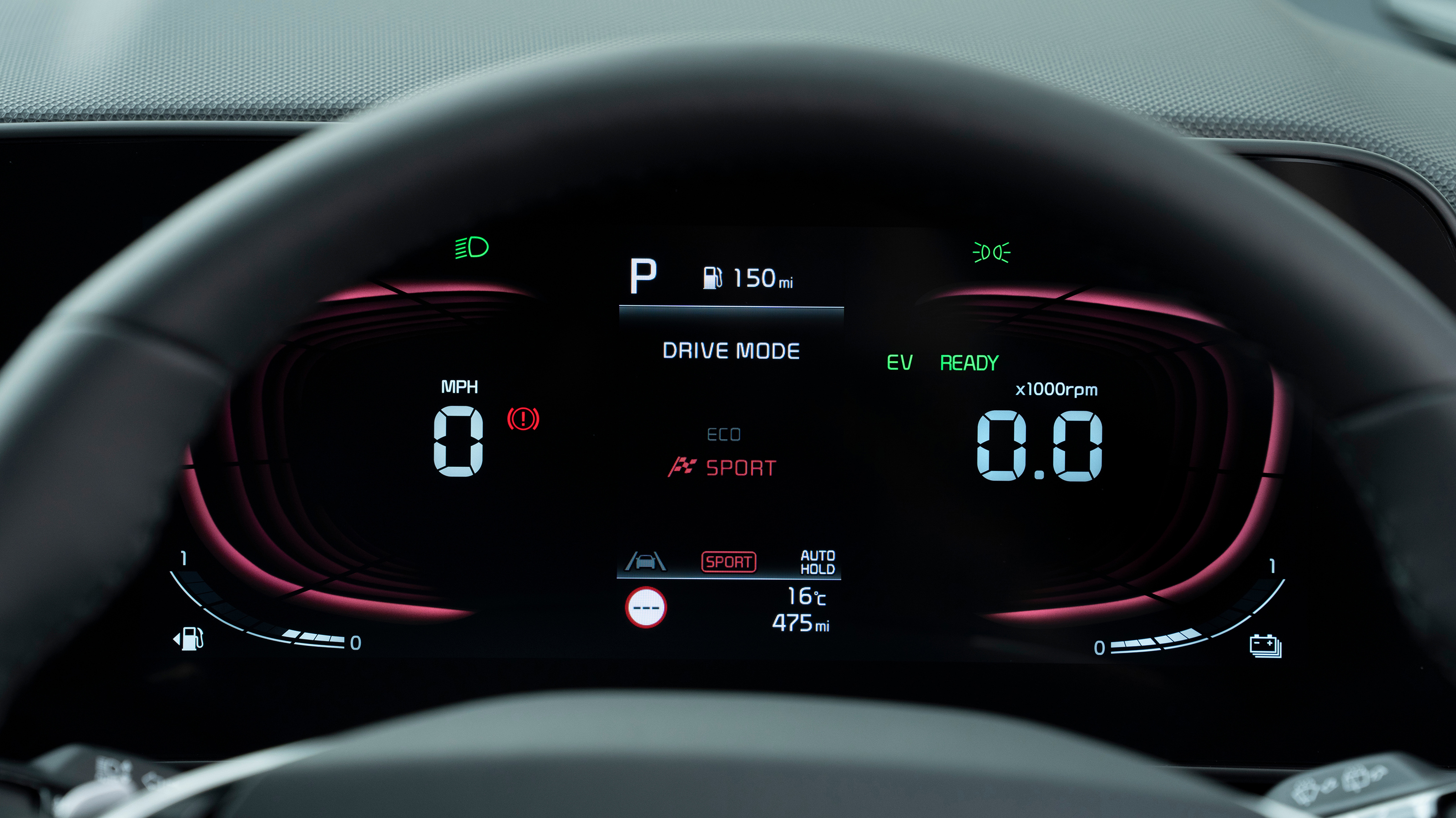 Kia Niro - driver's display