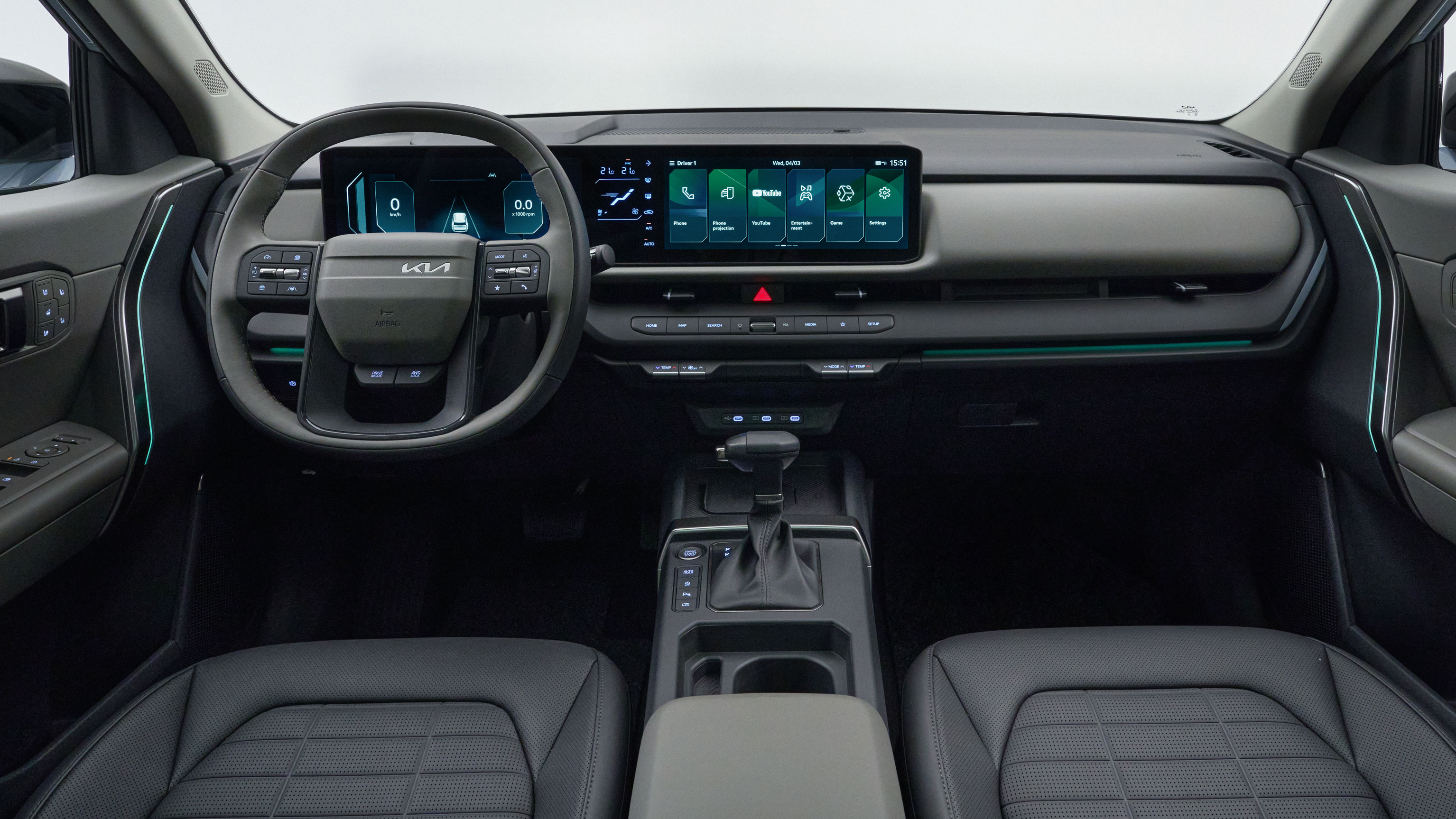 Kia Seltos - dash