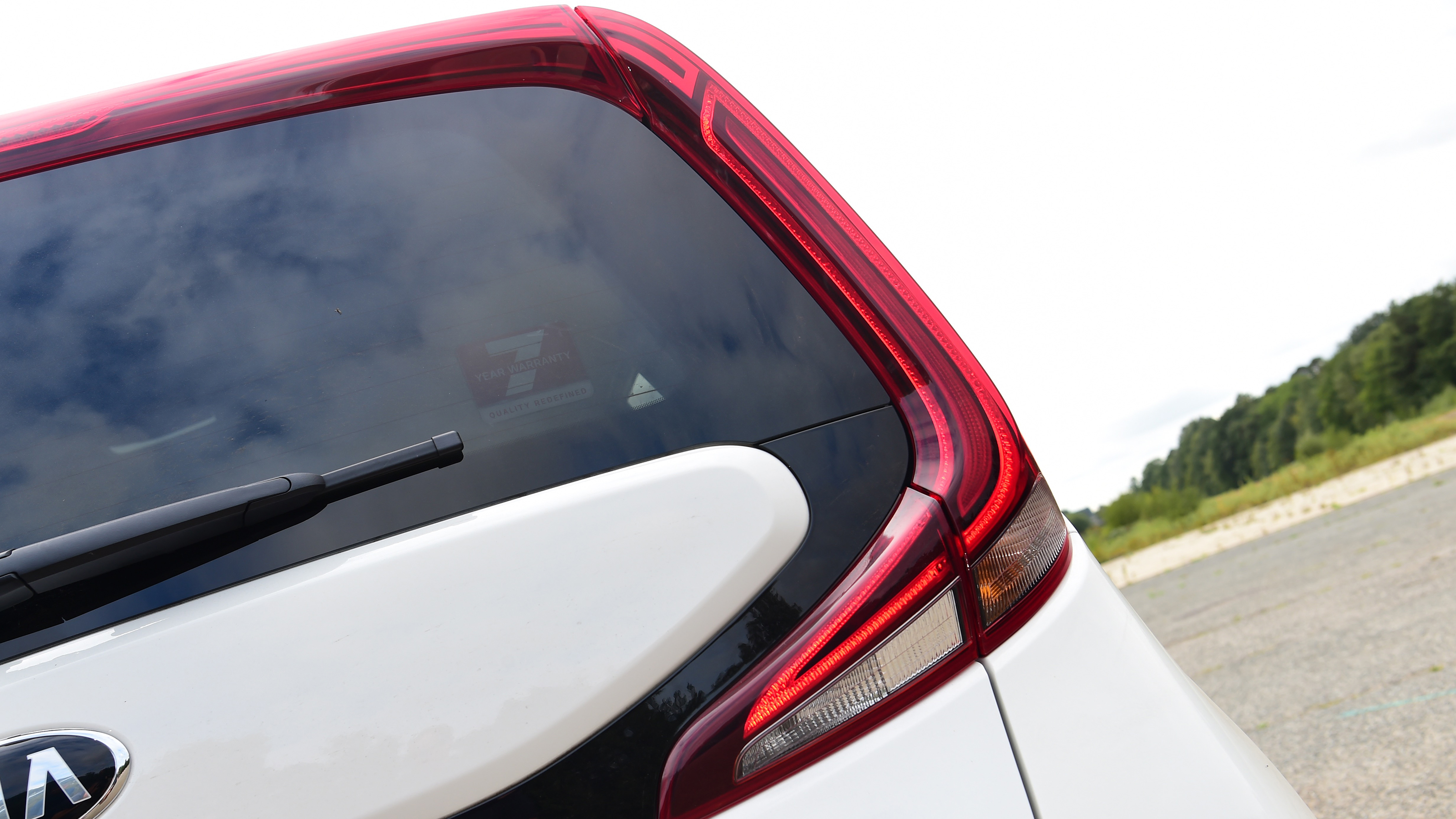 Kia Soul EV Mk3 - rear tail lights 