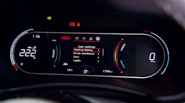Kia Soul EV Mk3 - digital drivers display