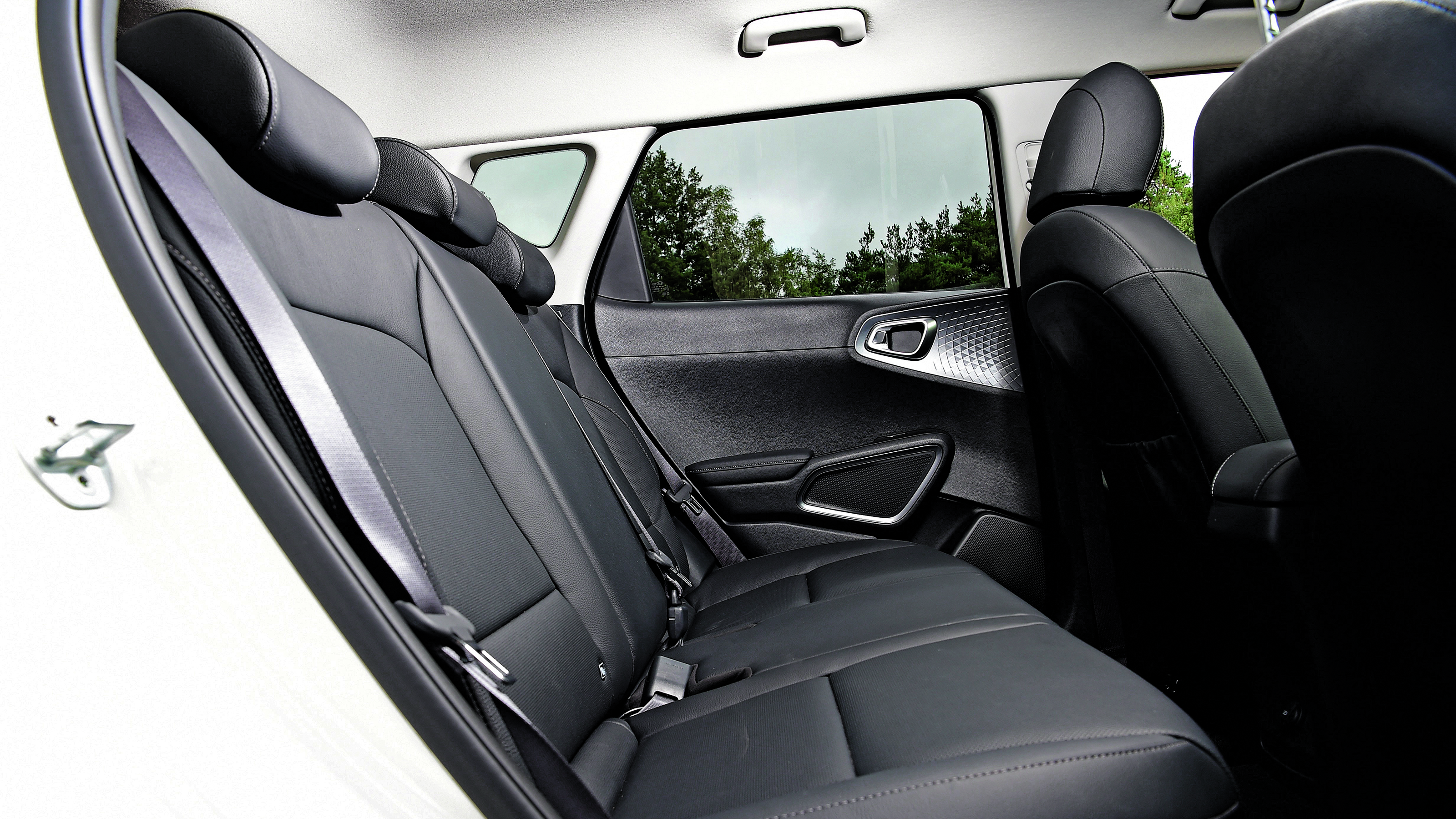 Kia Soul EV Mk3 - rear seats 