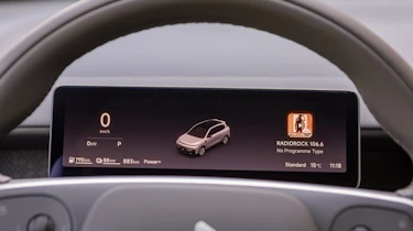 New Leapmotor B10 Hybrid EV - digital drivers display