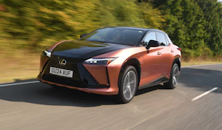 Lexus RZ - front tracking
