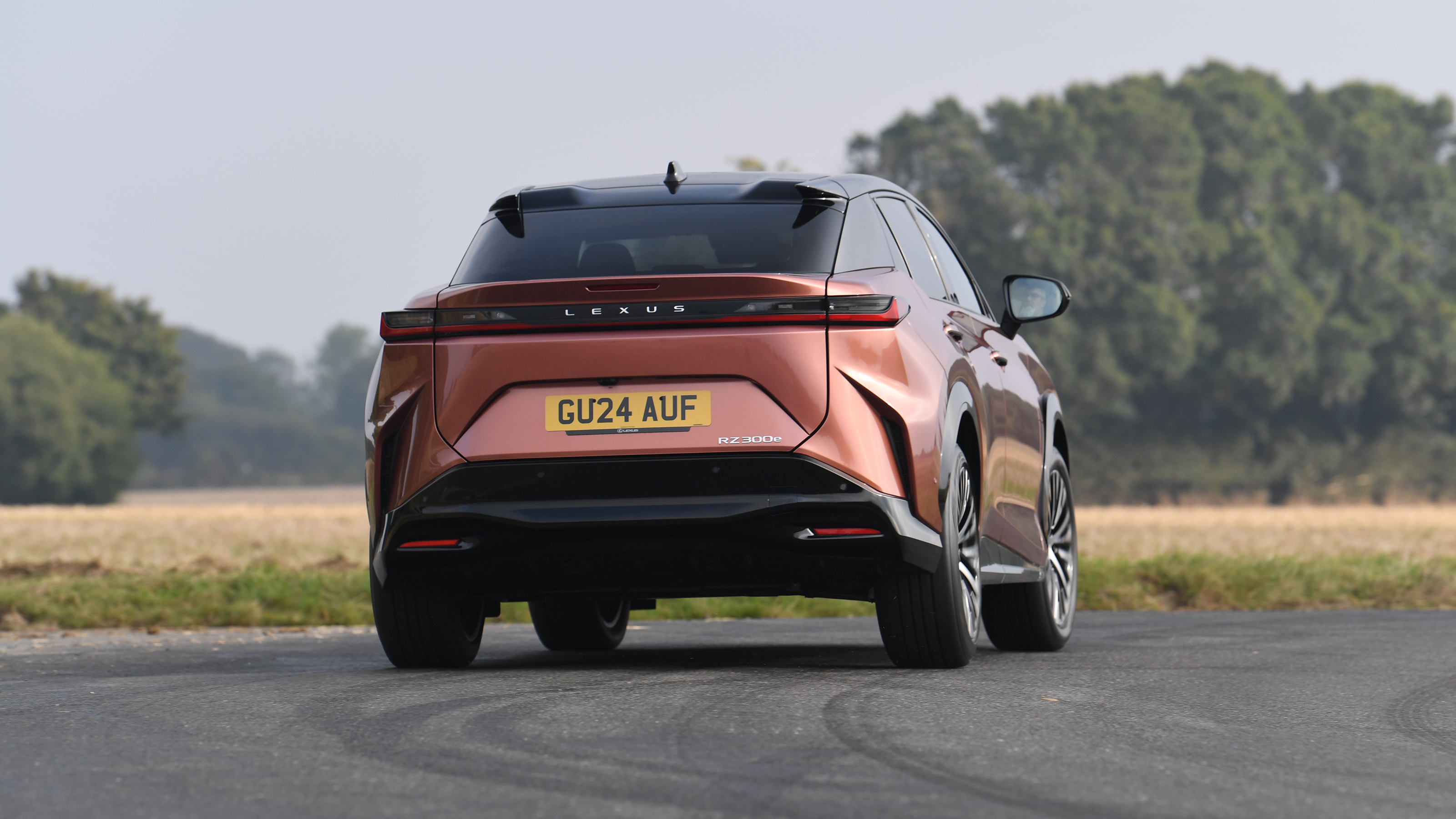 Lexus RZ - rear cornering