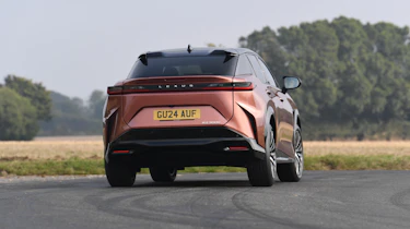 Lexus RZ - rear cornering