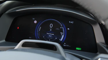 Lexus RZ - driver's display