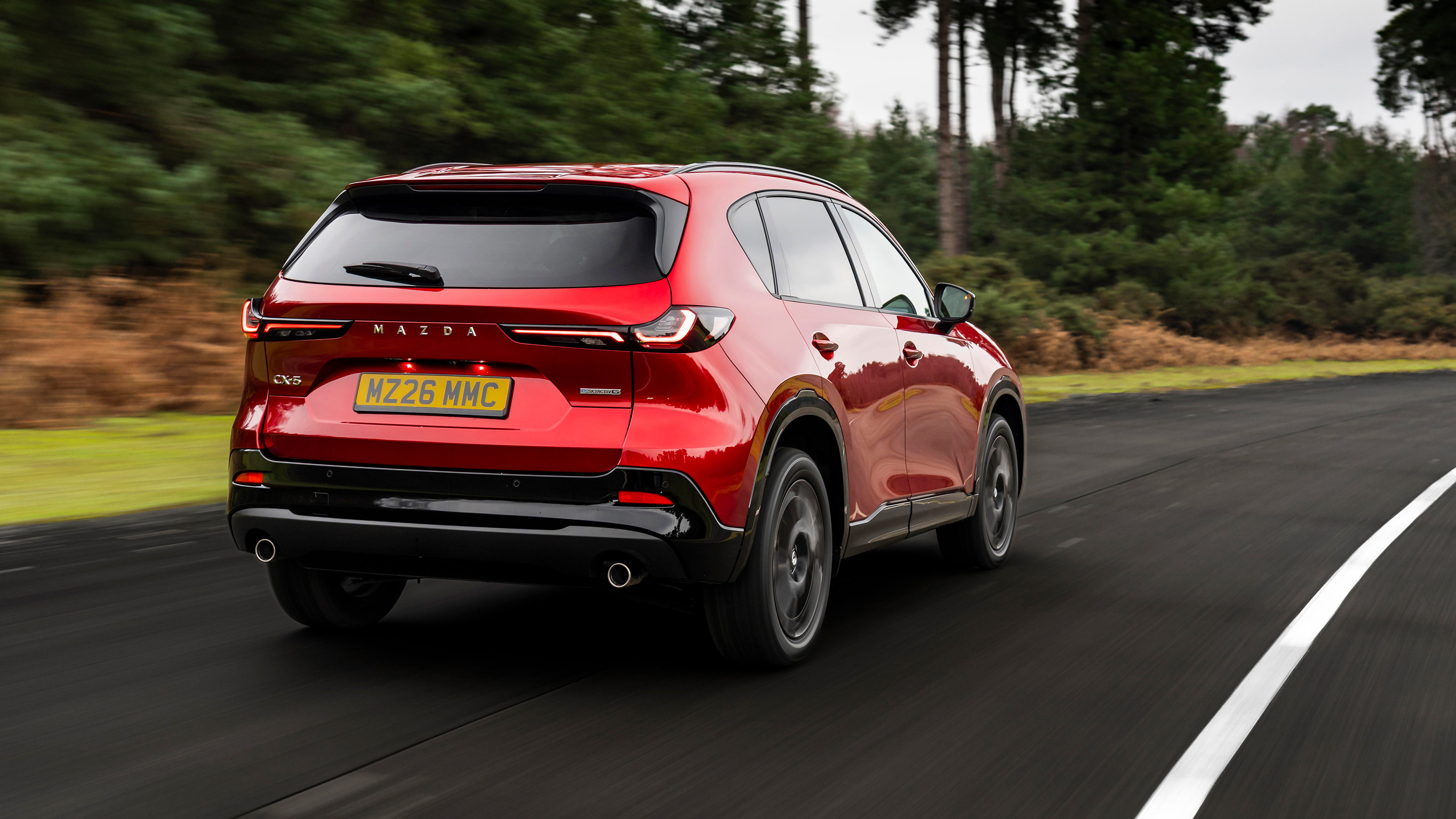Mazda CX-5 - rear tracking