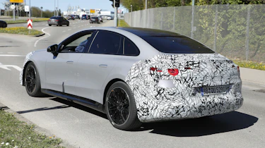Mercedes C-Class Electric - grey rear 3/4