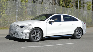 Mercedes C-Class Electric - white front angled