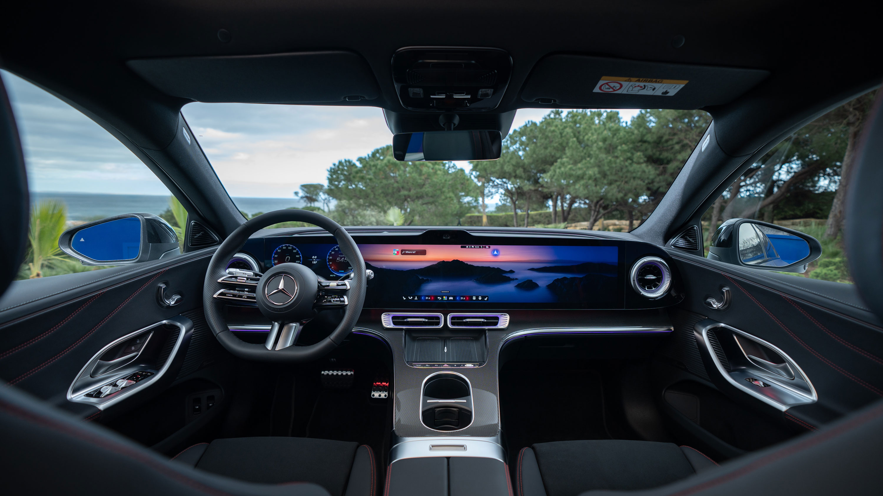 Mercedes C-Class Electric - cabin