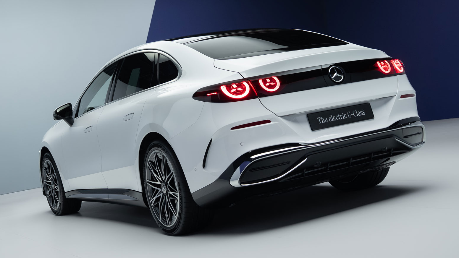Mercedes C-Class Electric - rear studio