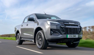New Isuzu D-Max EV - front tracking