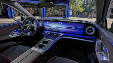 New Mercedes C-Class EV - interior