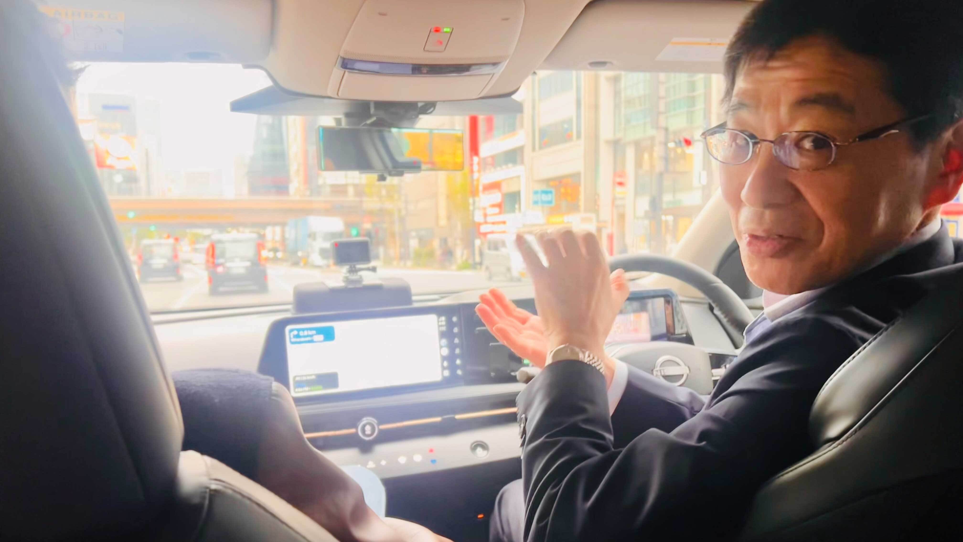 Nissan Pro Pilot self-driving car in Tokyo engineer