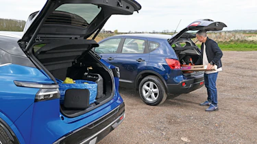 Nissan Qashqai e-Power Tekna+ - Mk1 with new car boots open