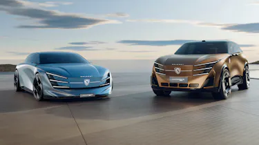 Peugeot Concept 6 and Concept 8 - front end