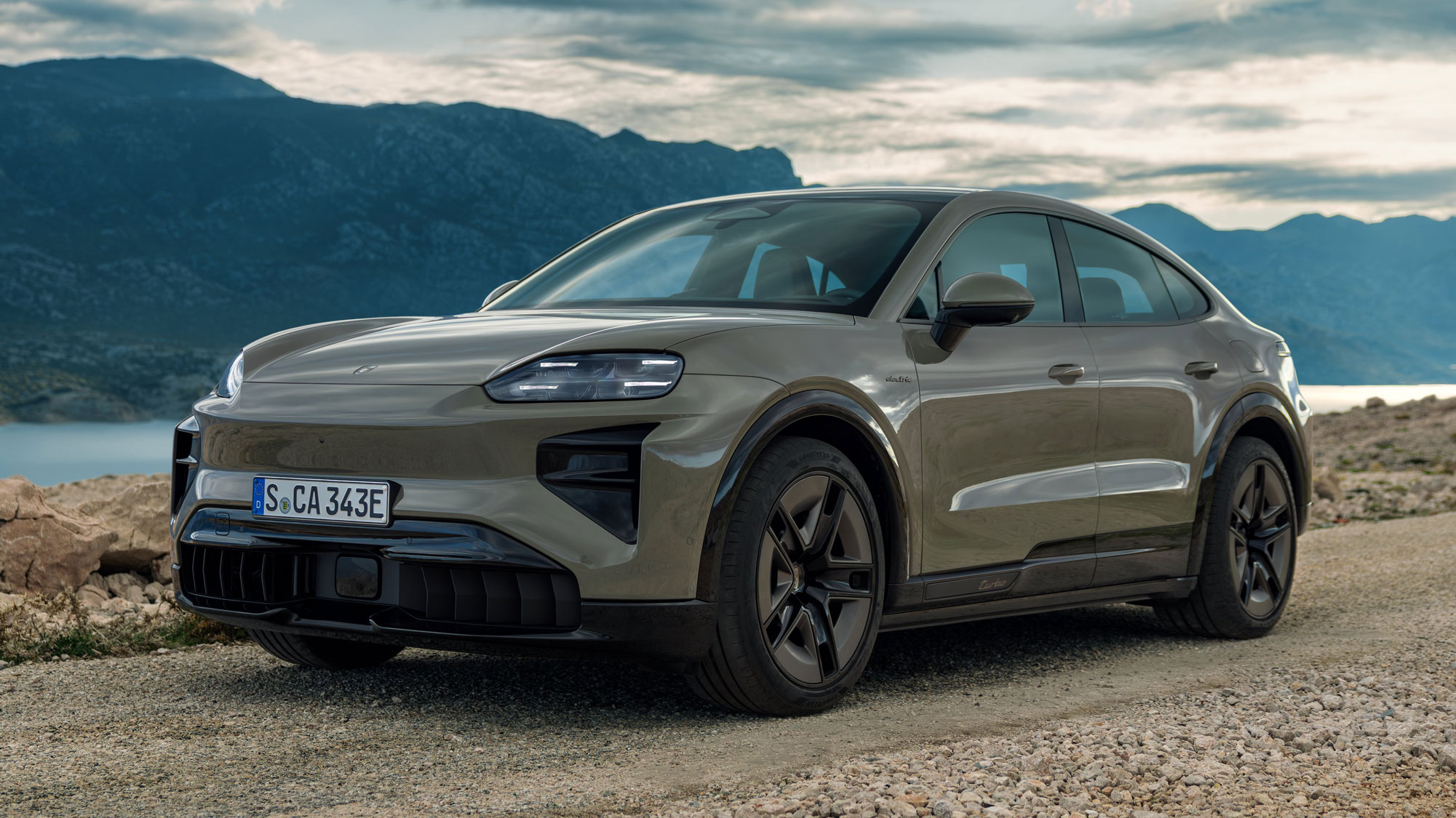 Porsche Cayenne Coupe Electric - Turbo front static
