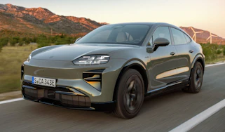 Porsche Cayenne Coupe Electric - Turbo front